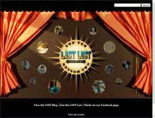 Tablet Screenshot of lostmag.com